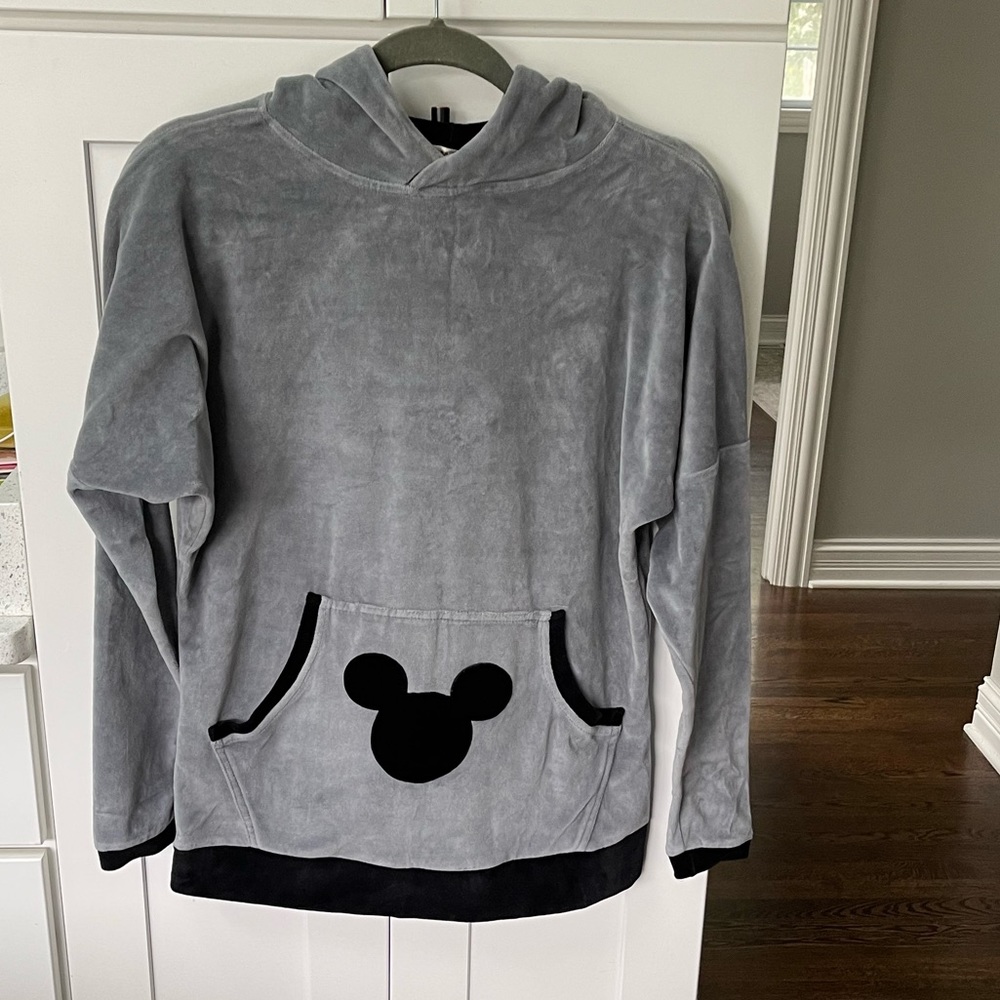 Velour hoodie